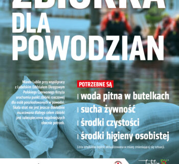 Zbiórka dla powodzian